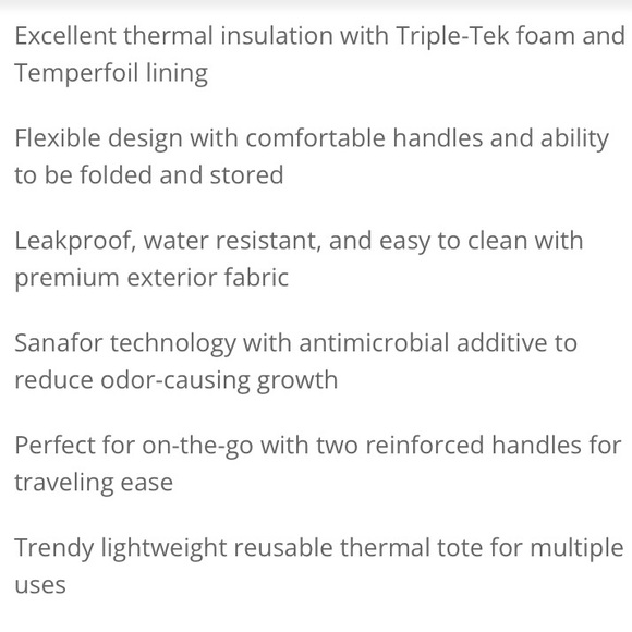 Rachel Ray Insulated Lunch Tote (NWOT) - Picture 8 of 12